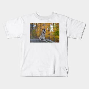 Timber Wolf Kids T-Shirt